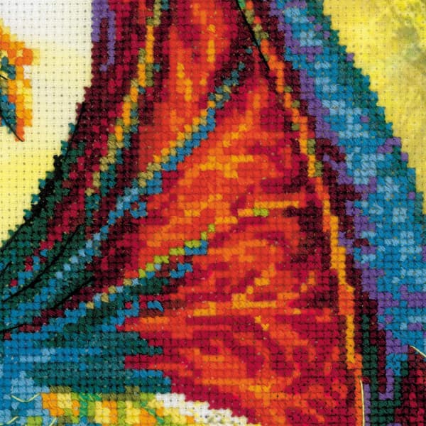 Broderisett Riolis "Skogsdrake" 30x40 cm