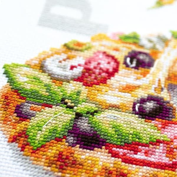 Broderikit Magic Needle "Pizza" 23x27 cm