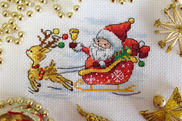 Broderisett MP Studia "Et mirakel" 13x10 cm