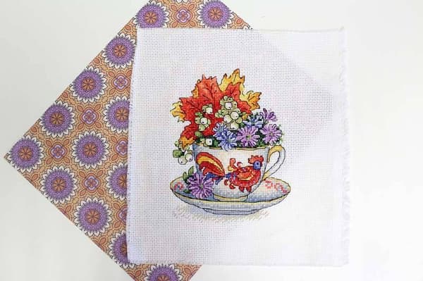 Broderikit MP Studia "Hösttinktur" 14x18 cm