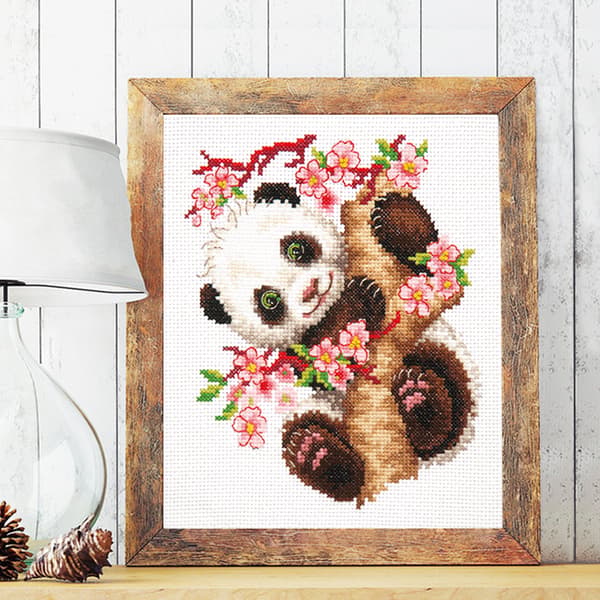 Broderisett Magic Needle «Panda» 15x18 cm
