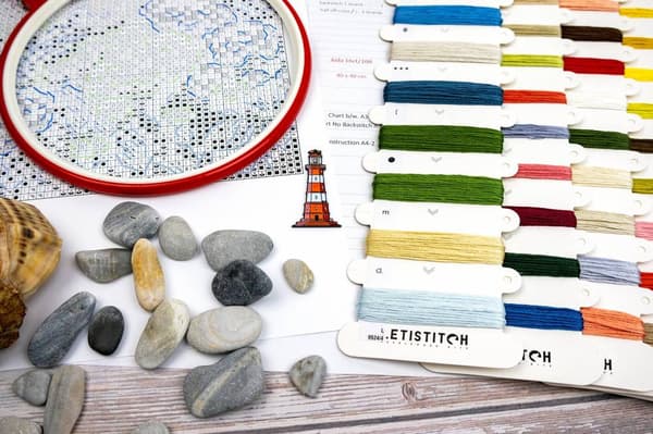 Broderikit LetiStitch L9924 - "Solrig dag"