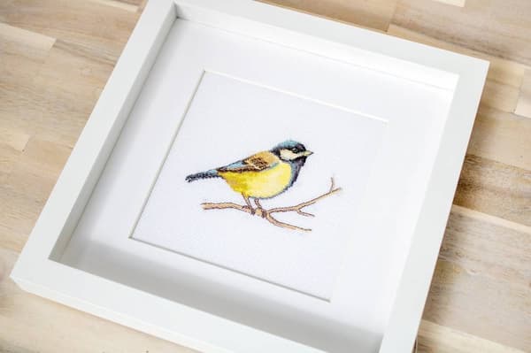 Broderikit Luca-S B1155 - "Dompap" 11.5x8 cm