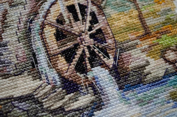 Broderisett Abris Art "Vannets symfoni" 22x22cm