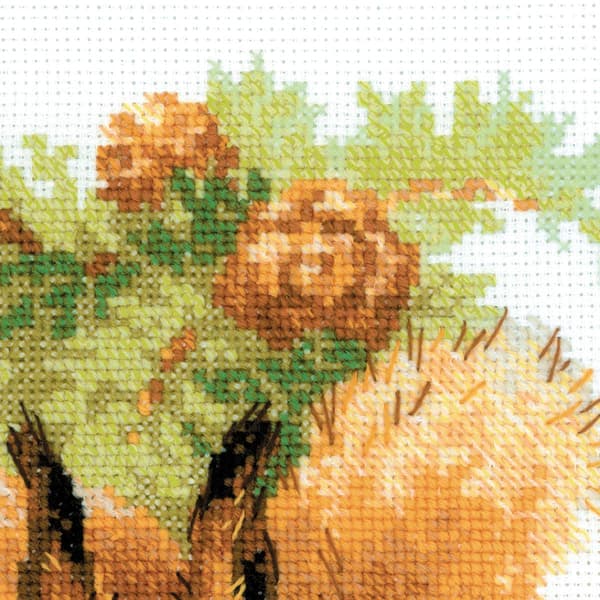 Broderisett Riolis "Ekorn" 25x25 cm
