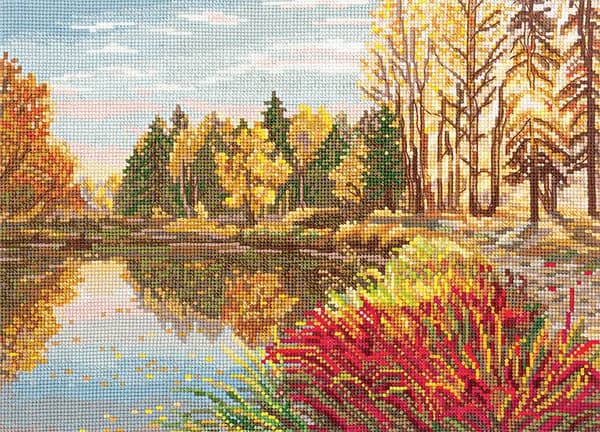 Broderikit Andriana "Höstfärger" 27x20.5 cm
