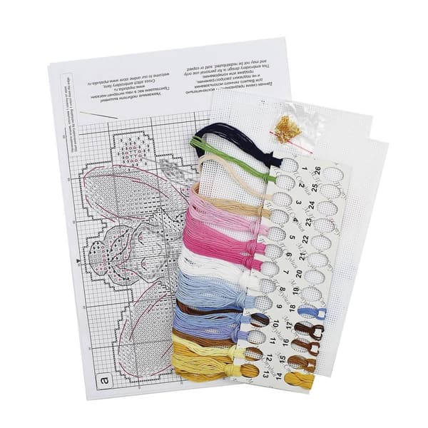 Broderisett Plastic Canvas MP Studia "Fe-gudmor" 11x16 cm