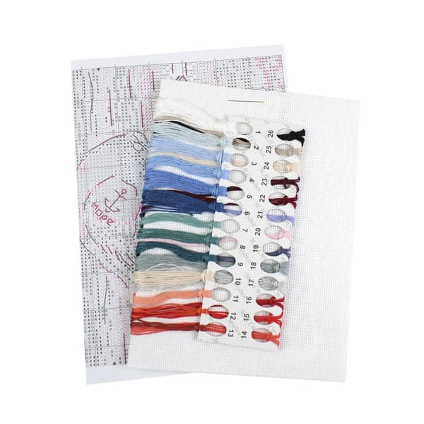 Broderisett MP Studia "Modig sjømann" 16x20 cm