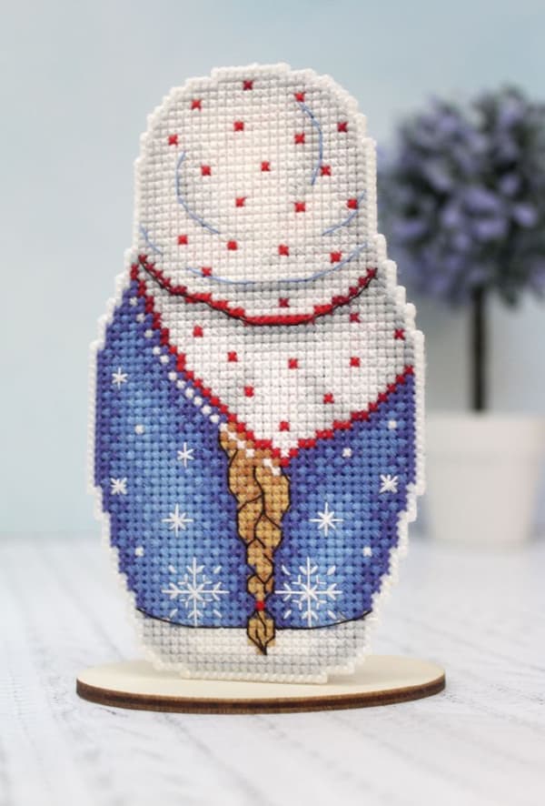 Broderikit Plastik Canvas MP Studia "Vinter" 7x13 cm