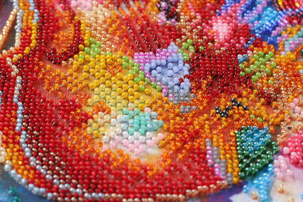 Perlebroderi Abris Art "Lydgnister" 30x40 cm