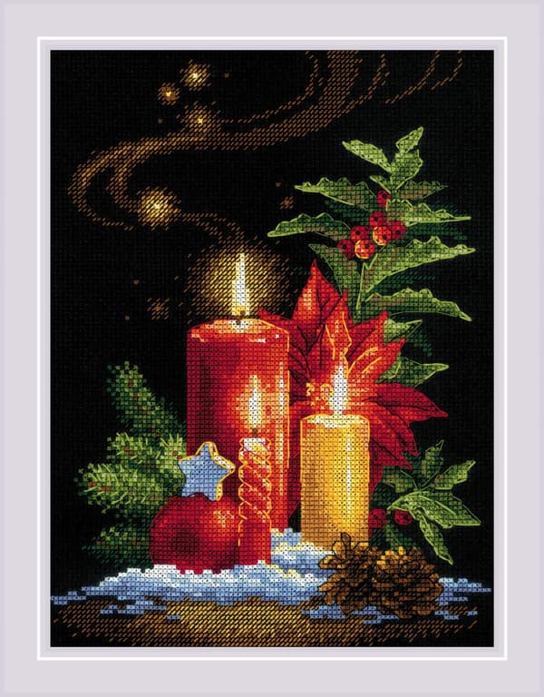 Broderikit Riolis "Julljus" 18x24 cm