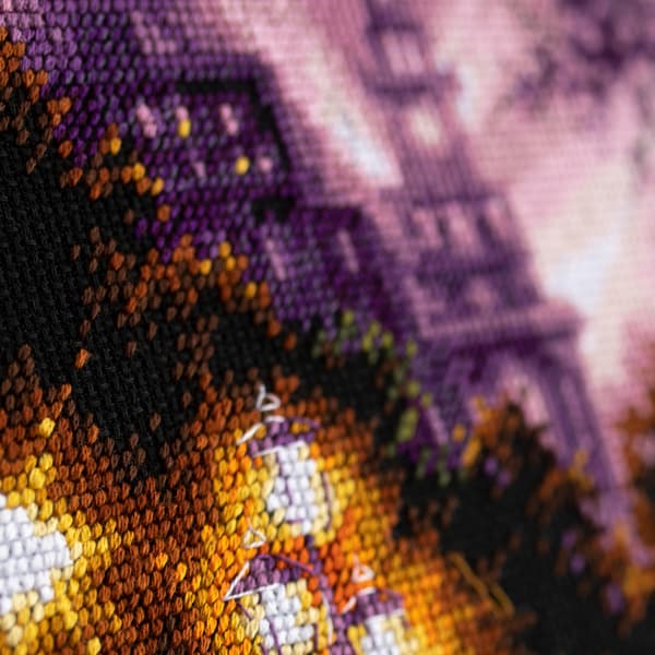Broderisett Magic Needle "Regnvær natt" 20x27 cm