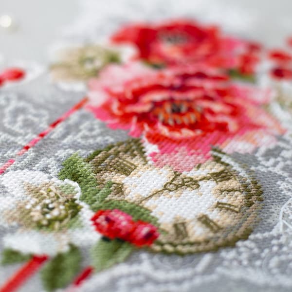Broderikit Magic Needle "Kristalltiden" 18x37 cm
