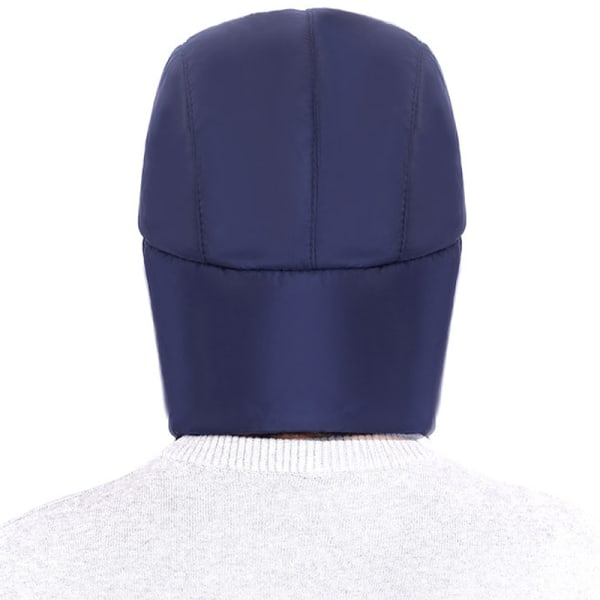 Män Trapper Aviator Hat Winter Warm med mask Öronlapp Cap Red