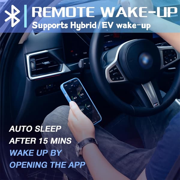 iCar Pro 2S Bluetooth 5.2 OBD2 bilskanneverktøy for iPhone, Android og Windows