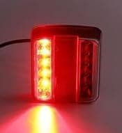 7-polig 12V magnetisk montering LED-bakljussats för släpvagnskabel 7 m