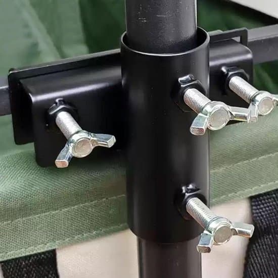 Universal parasolholder til altanrækværk – Fleksibel montering til have, terrasse og altan