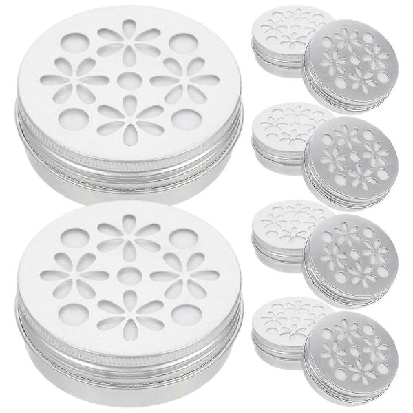 10st Aluminium Luftfräschare Diffusor Box Hem Arom Diffusor Arom Diffusor Hållare