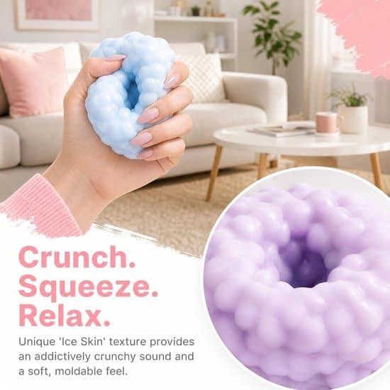 3 stk. Fidget Legetøj – Stressbold – Squishy – Stressbold Sæt – Langsomt-stigende Squishy Stressbold – Sensorisk Fidget Legetøj – Anti-stressbold Blød Klemmebold