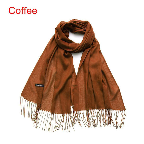 Cashmere Scarf Long Wrap Sjal KAFFE