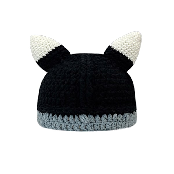 Tecknad monster Shrek Beanie Stickad Mössa Cosplay Prpos Winter 4