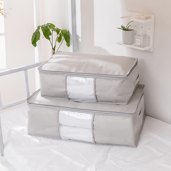 1 Förvaringspåse för täcke - Extra stor (70*50*30cm) Grå Style Grey