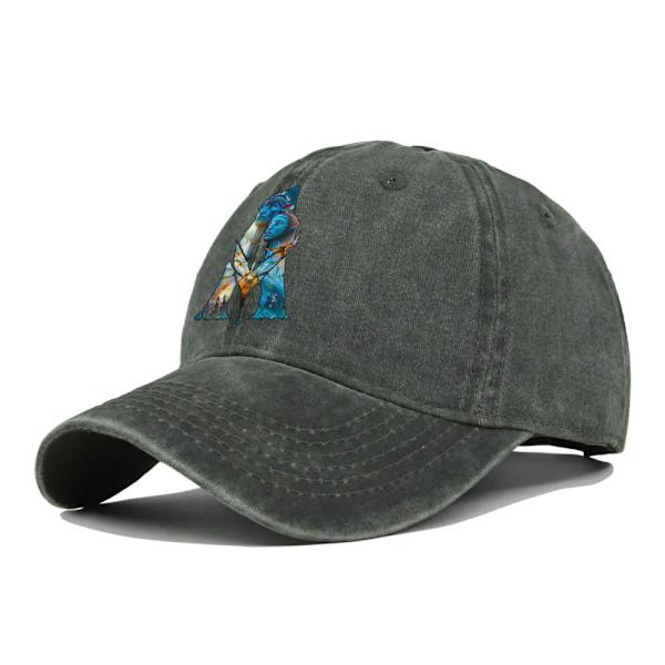 Personlig printed cap En keps med höjdpunkt i siden med cap Cap CP9077armygreenBlack Adjustable