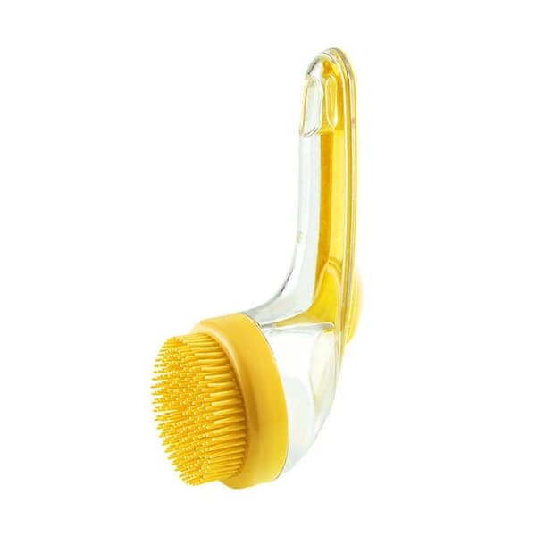 Lettuce Pets Badebørste, Lettucepets Badeskrubber Yellow bath brush