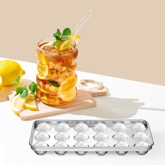 Isform – rund form – med låg – til whisky, cocktails, kaffe og drinks
