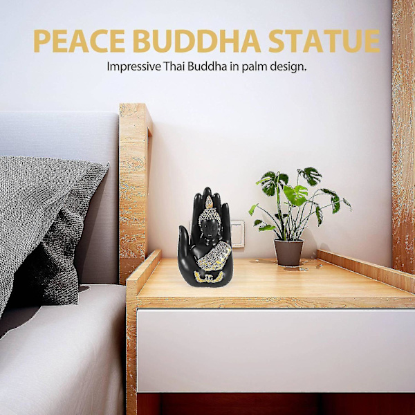 Buddha In The Statue Figurine, Buddha Skulptur-inomhus/utomhus R För En, uteplats, veranda Y