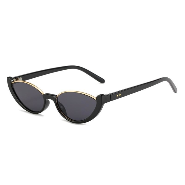 Coola solglasögon cat-eye glas unika  vattenavstötande 2022 black Black