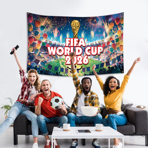 VM 2026 - 1: Hængende Flagbanner