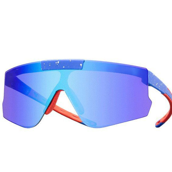 Flip sport Cykelsolglasögon Utomhusglasögon Sportsolglasögon Solglasögon Flip red and white 偏光