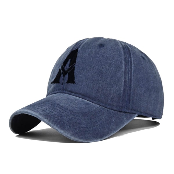 Personlighet Avatar printed baseball cap En silk Screen Peaked cap Distressed Cap Solhatt Cp9078GreenBlack Adjustable