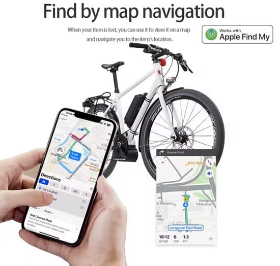 Cykelrefleks - cykeltilbehør - GPS cykeltracker - cykellygte - Cykeltracker Refleks cykellygter refleks med GPS cykeltracker