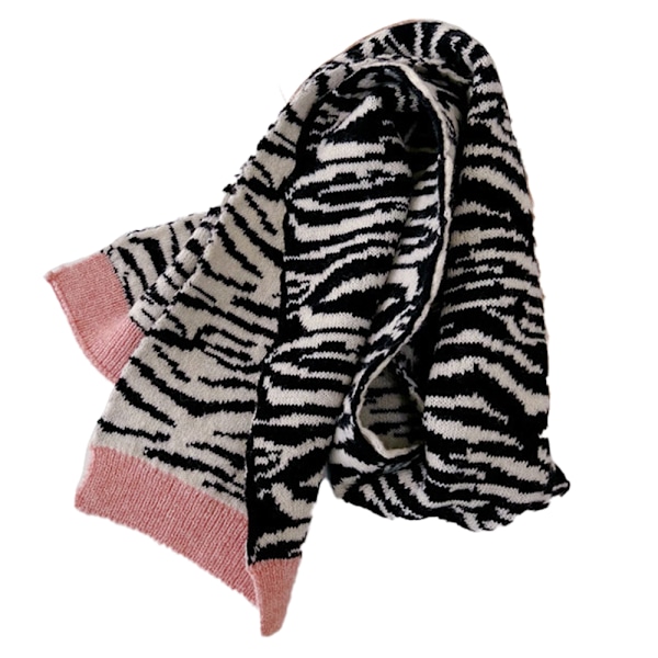 Barnscarf höst vinter ny rutstickad halsduk style4