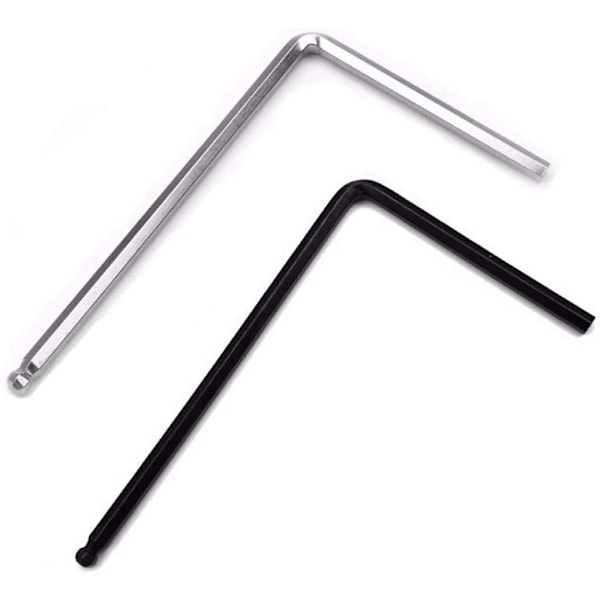 2-pack Allen-nyckel kuljustering dragstång för gitarr