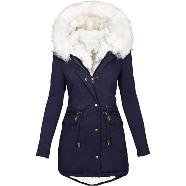 Jul Digitaltryck Casual Långärmad kofta 2023 Casual överrockar Långärmade koftor Jacka Kappor Ytterkläder Höstkläder Dark blue 3XL