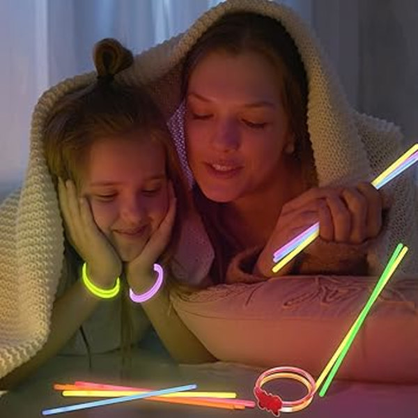50 st neonarmband kvällspåse