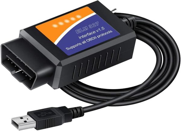 elm 327 FORS-CAN USB-bryter OBD Modifisert elmconfig med FTDI-brikke HS-CAN/MS-CAN OBD2