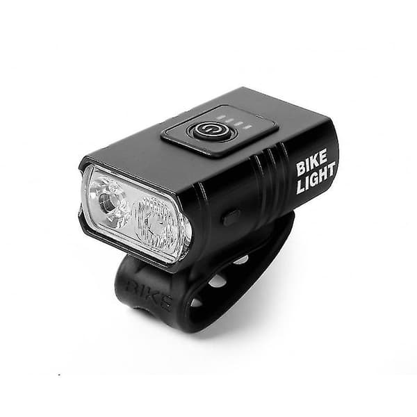 Kraftig T6 Sykkellys - 1000 Lumen LED Frontlys for Sykling, USB Oppladbart