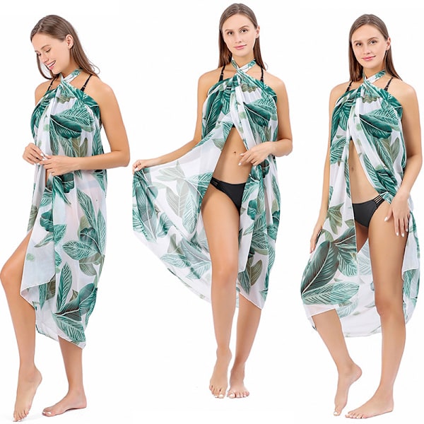 Dams Sheer Beach Badkläder Cover Up omlottkjol color2