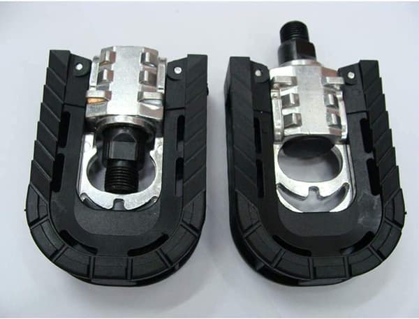 Cykel Aluminium Fällbara Pedaler, 100x71x30mm
