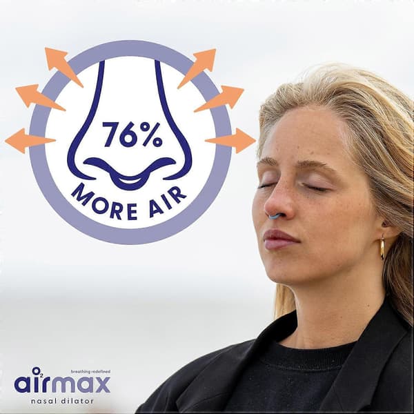 2025 Senaste Modellen AIRMAX Näsdilatorer för Sömn - 76% Mer Luftflöde - Anti