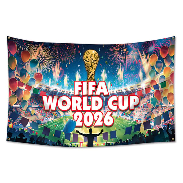 VM 2026 - 1: Hængende Flagbanner