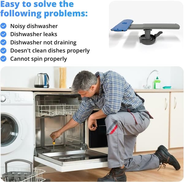 5304506660 Passer til Frigidaire oppvaskmaskin Nedre spylearmmontering Erstatning