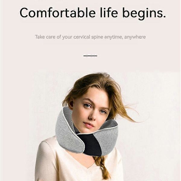 Flyhugz Nackkudde Flyhugz Resekudde Wander Plus Resekudde Silver gray