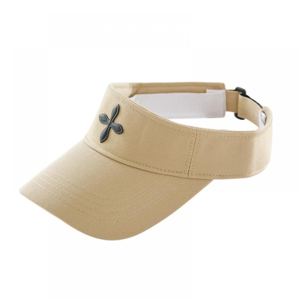 Solhatt, cool och bekväm solhatt med print, perfekt för strandälskare, passar ditt huvud precis oavsett storlek (khaki cross)