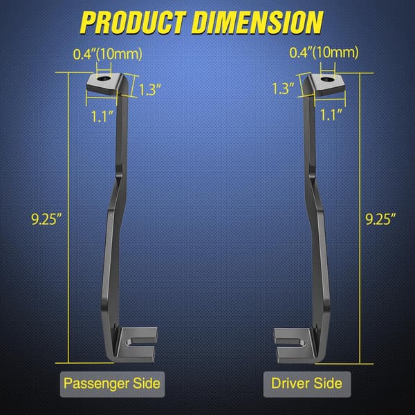 Ditch Light-beslag til Ford F-150 2004-2014, SVT Raptor 2010-2014
