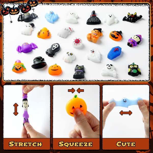 Halloween-joulukalenteri 2026, Squishy-joulukalenteri lapsille